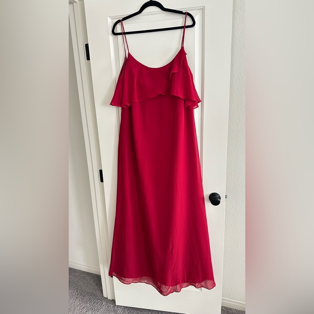 WTOO by Watters #00301 Elegant Red Dress